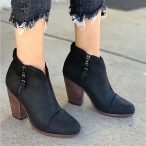 Rag & Bone Margot suede double zip boot